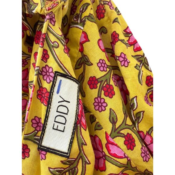 EDDY Anthropologie Patsy Fluted Skirt Hadley Crop Top Outfit Set Size 8 Medium - Picture 8 of 14